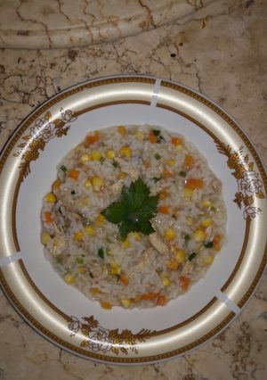 Foto resep Bubur ayam jahe