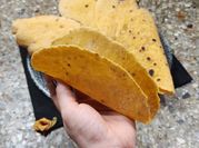 Una foto de tortilla de elote