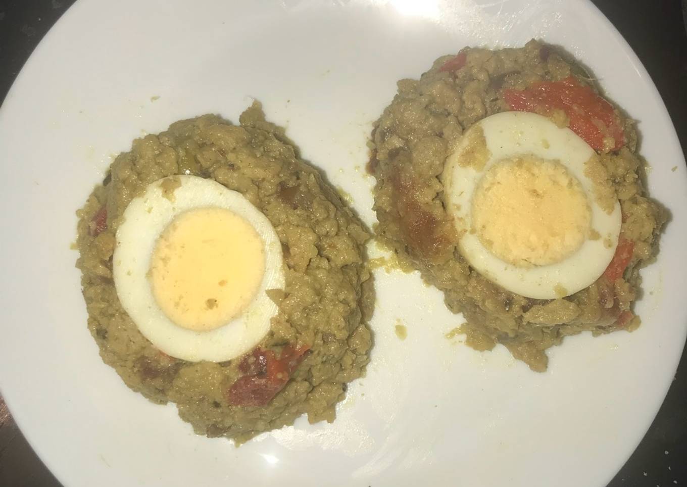 Falso Rollo de Carne (Soja Texturizada)