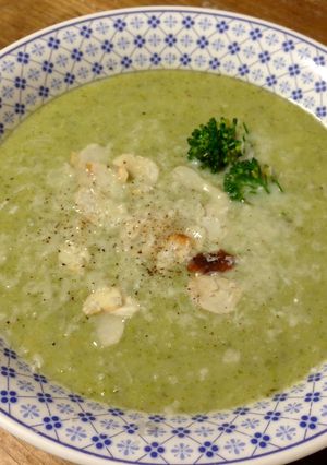 A picture of Creamy Broccoli Potato Soup .
