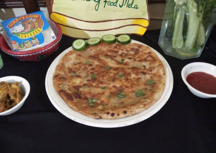 Potato cheese stuffd paratha