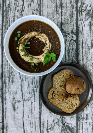 Hình của món Beetroot soup.