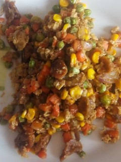 A picture of Kikiam Omelette.