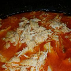 A picture of Italian buffalo chicken (low carb).