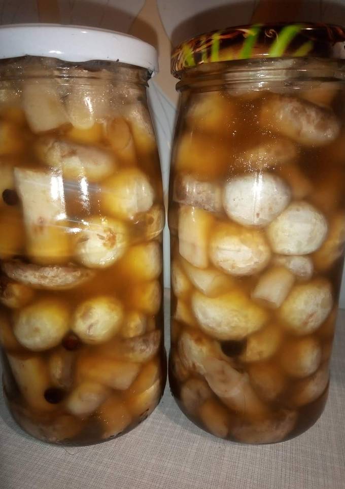 Мариновані печериці