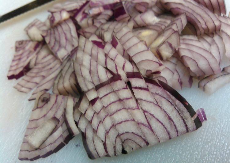 Step-by-Step Guide to Prepare Super Quick Homemade How to: Cutting an onion