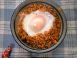 natto egg rice