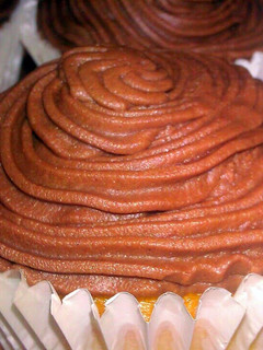 A picture of Chocolate frosting.