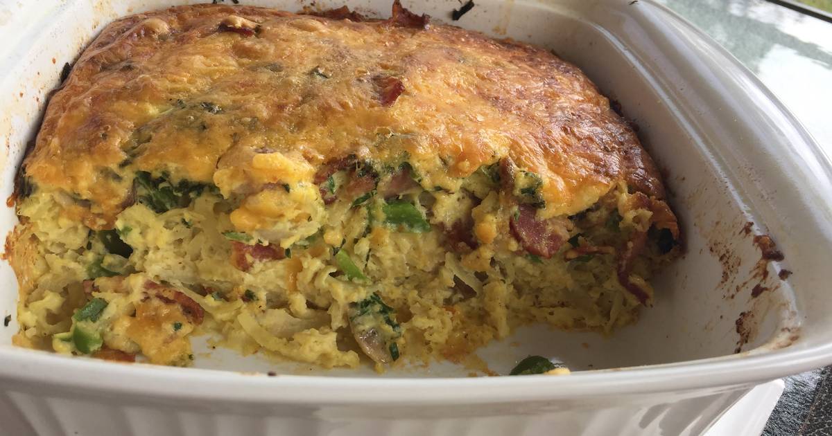 Hash Brown Bacon Casserole Recipe by Cathy RoetsRichter Cookpad