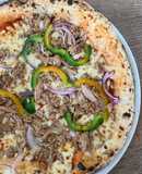 Pizza de Atum com Pimentos