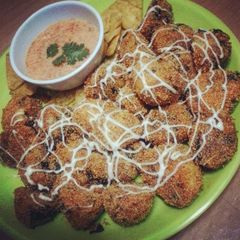 A picture of Semolina potatoes.