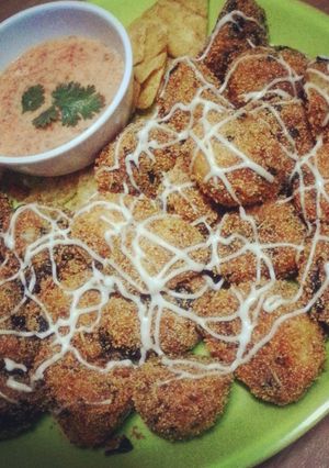 A picture of Semolina potatoes.