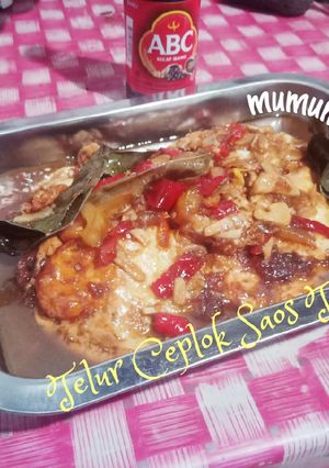 Foto resep 06. Telur Ceplok Saos Tiram