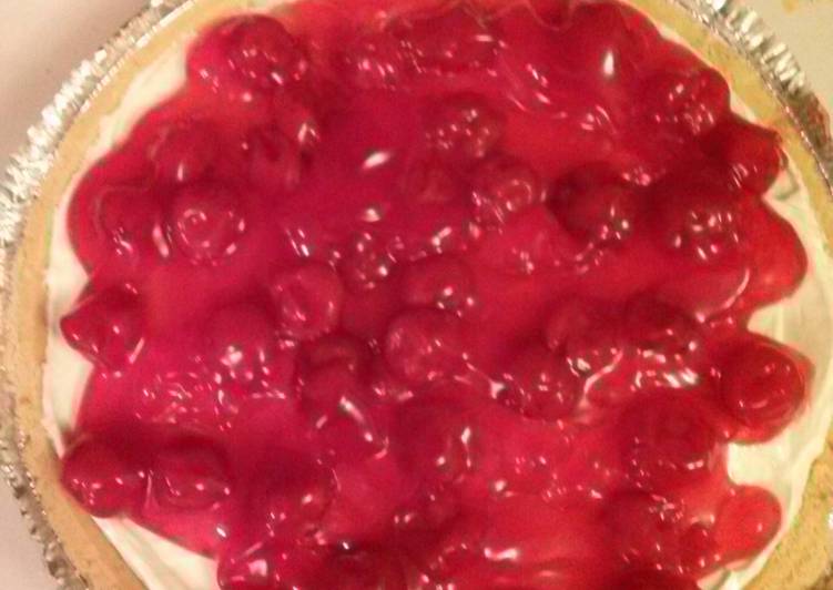 Recipe of Perfect No bake cherry cheesecake