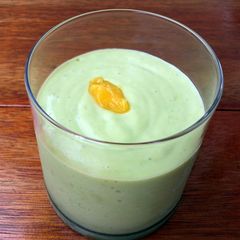 A picture of Avocado Smoothies With Lemon Curd.