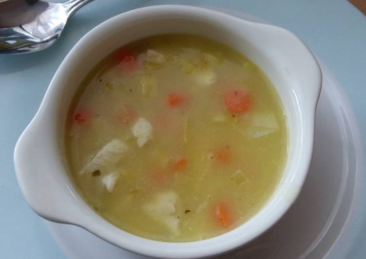 Simple Way to Make Quick Vickys Cock-A-Leekie Soup (Chicken &amp; Leek) GF DF EF SF NF