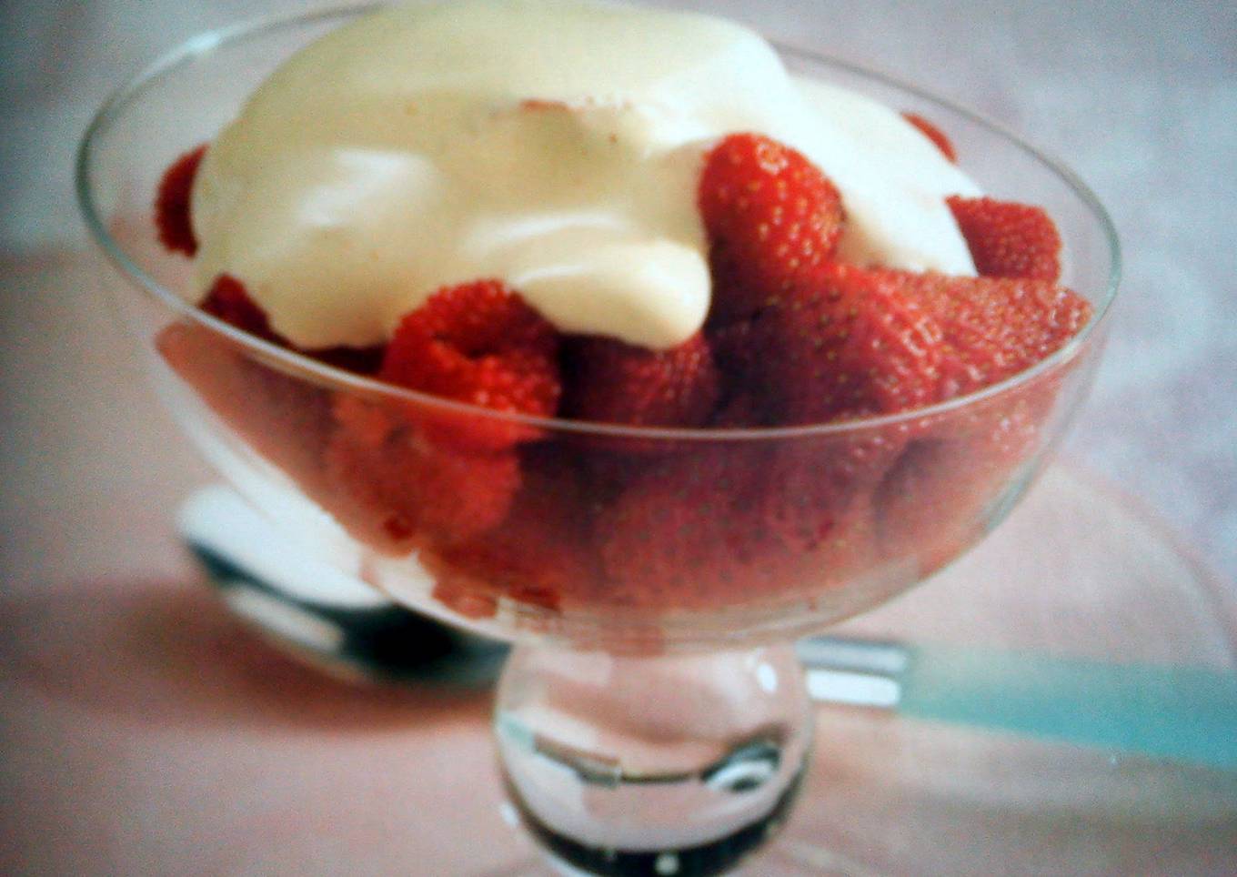 Fresh Berries with Sabayon Sauce