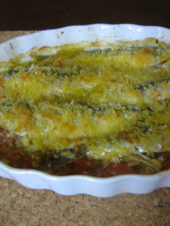 A picture of Italian-Style Oven-Baked Sardines.