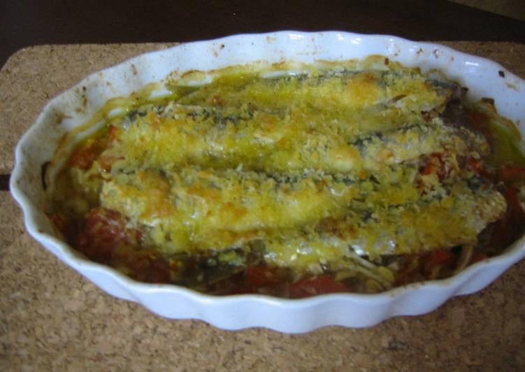 Simple Way to Prepare Ultimate Italian-Style Oven-Baked Sardines