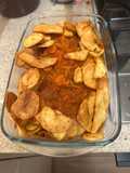 Bifes a la Criolla con papas a la española