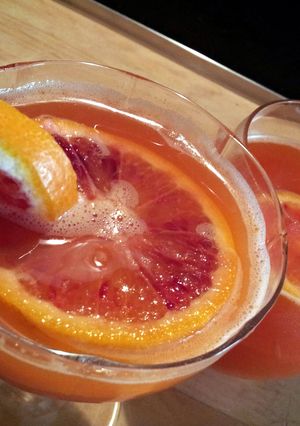 A picture of AMIEs CARROT ORANGE Juice.