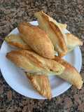 Empanadas de verdura, sin sal