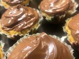 Κεκάκια μελιού με σοκολάτα
