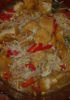 Foto resep Oseng toge tahu kempos