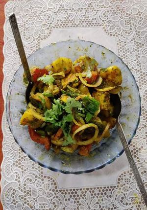 A picture of Crunchy mix veg platter.