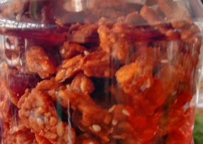 Tempe sambal lailer Ciksilla