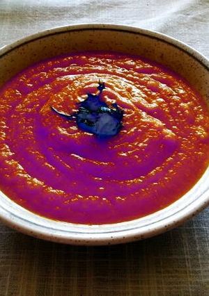 A picture of Sweet Potato & Carrot Soup.