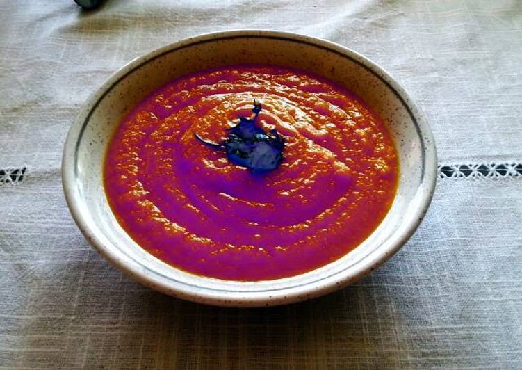 Recipe of Award-winning Sweet Potato &amp; Carrot Soup