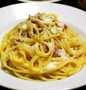 Recipe Simple! Delicious! Authentic Pasta Carbonara the Can Spoil the Tongue Tasty
