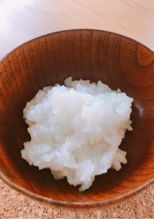 A picture of Easy Rice Porridge in a Rice Cooker – Great for Baby Food.