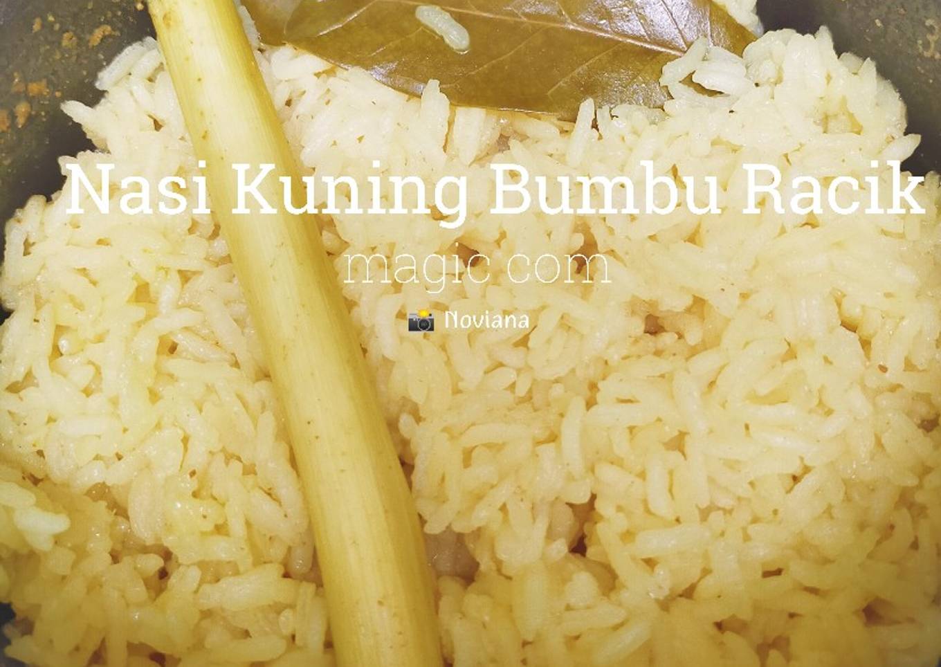 Nasi Kuning Bumbu Racik magic com