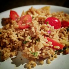 A picture of Summer Rice Salad.