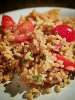 A picture of Summer Rice Salad.