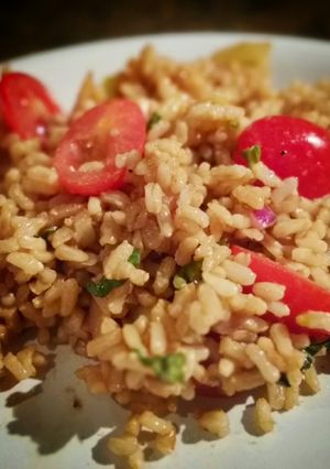A picture of Summer Rice Salad.