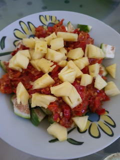Foto resep Sambal terong ijo tabur nanas