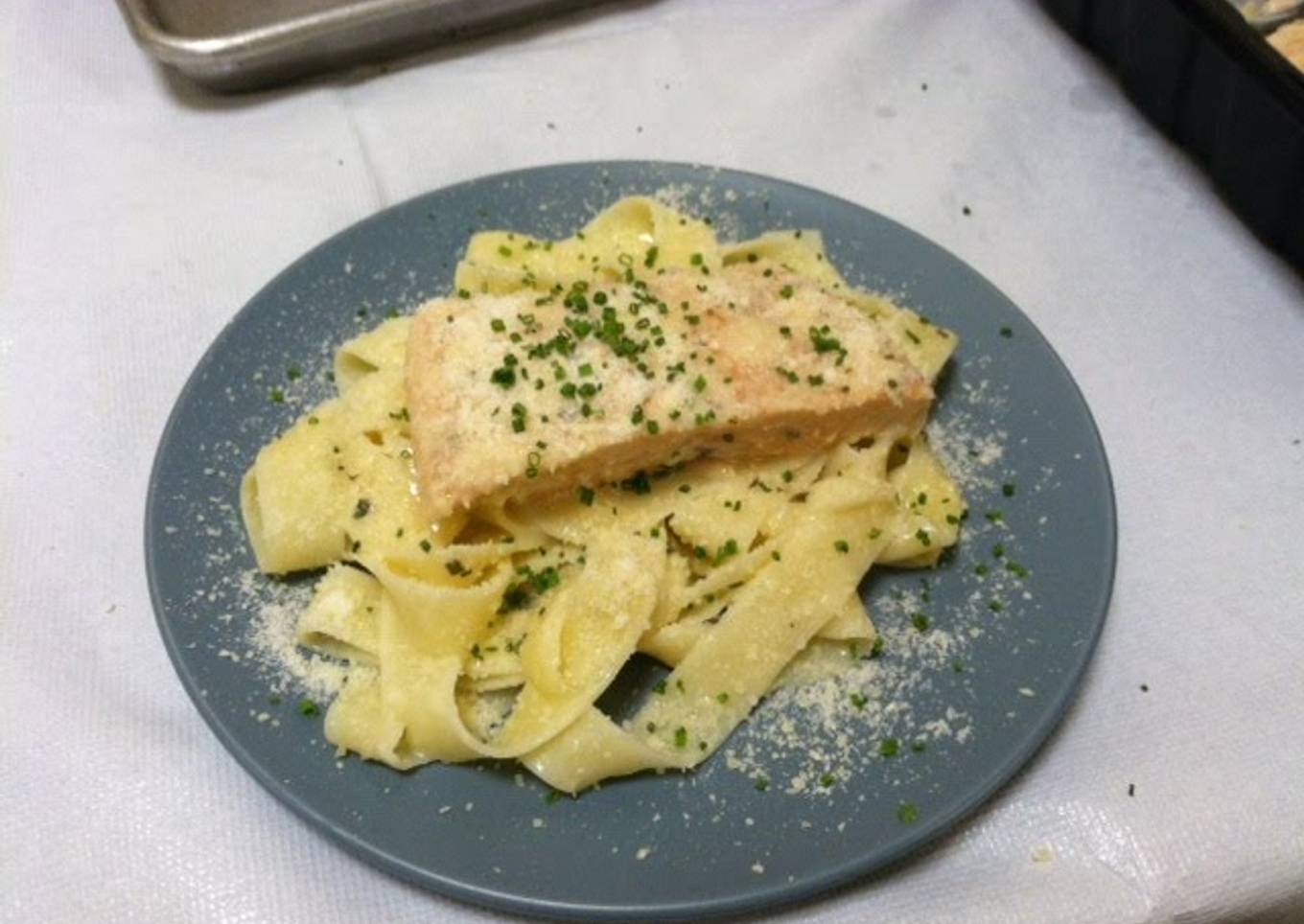 Salmon Alfredo