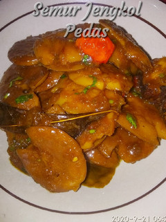 Foto resep Semur Jengkol Pedas