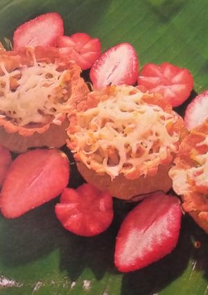 A picture of Bread Cheesy Tarts.
