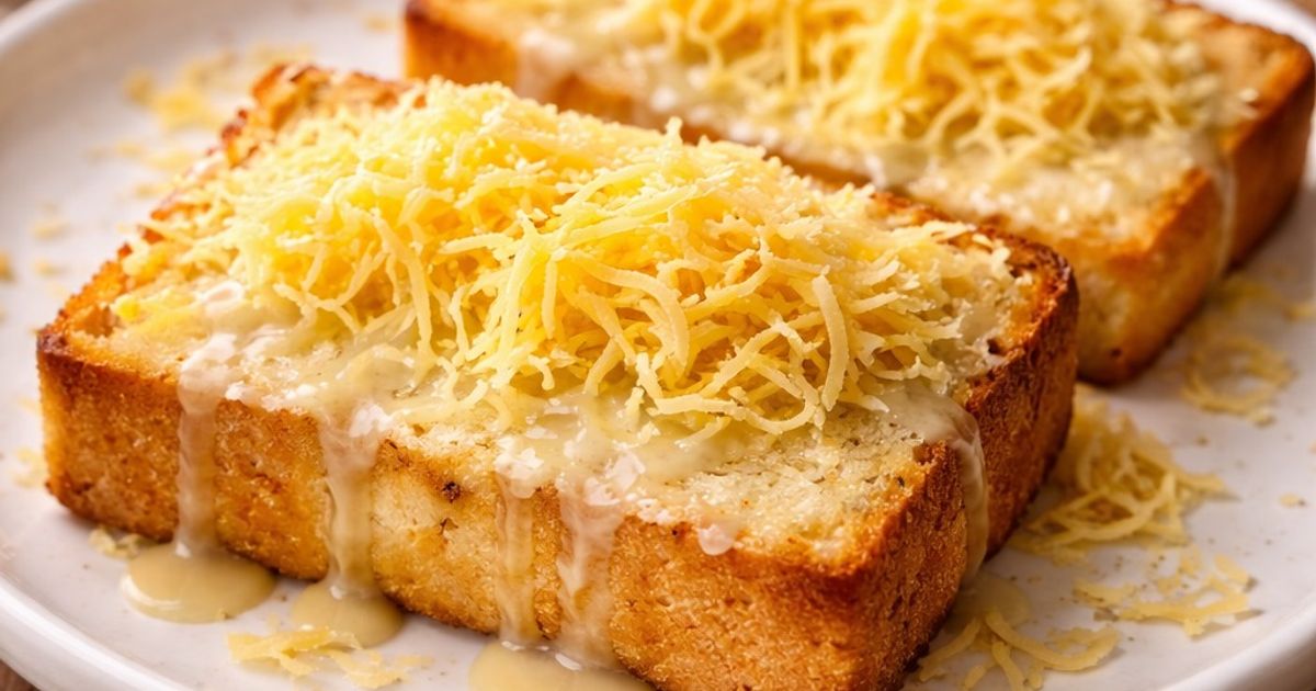 Roti Tawar Panggang Keju Susu