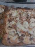 Pizza🍕con base de coliflor