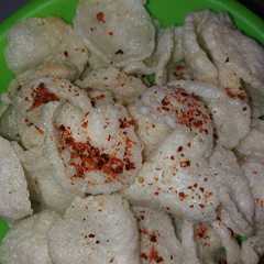 รูปของ Krupuk nasi homemade