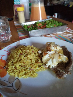 Una foto de Guarnición Sayju💛Arroz integral con cúrcuma