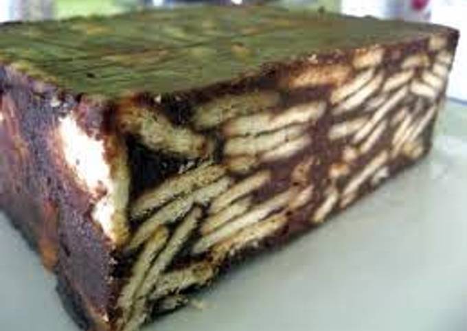 Recipe of Super Quick Batik Cake