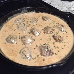 A picture of Swedish Meatballs.