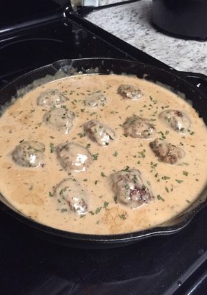A picture of Swedish Meatballs.