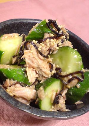 A picture of ＊Easy Delicious and Addictive! Tuna & Cucumber＊.